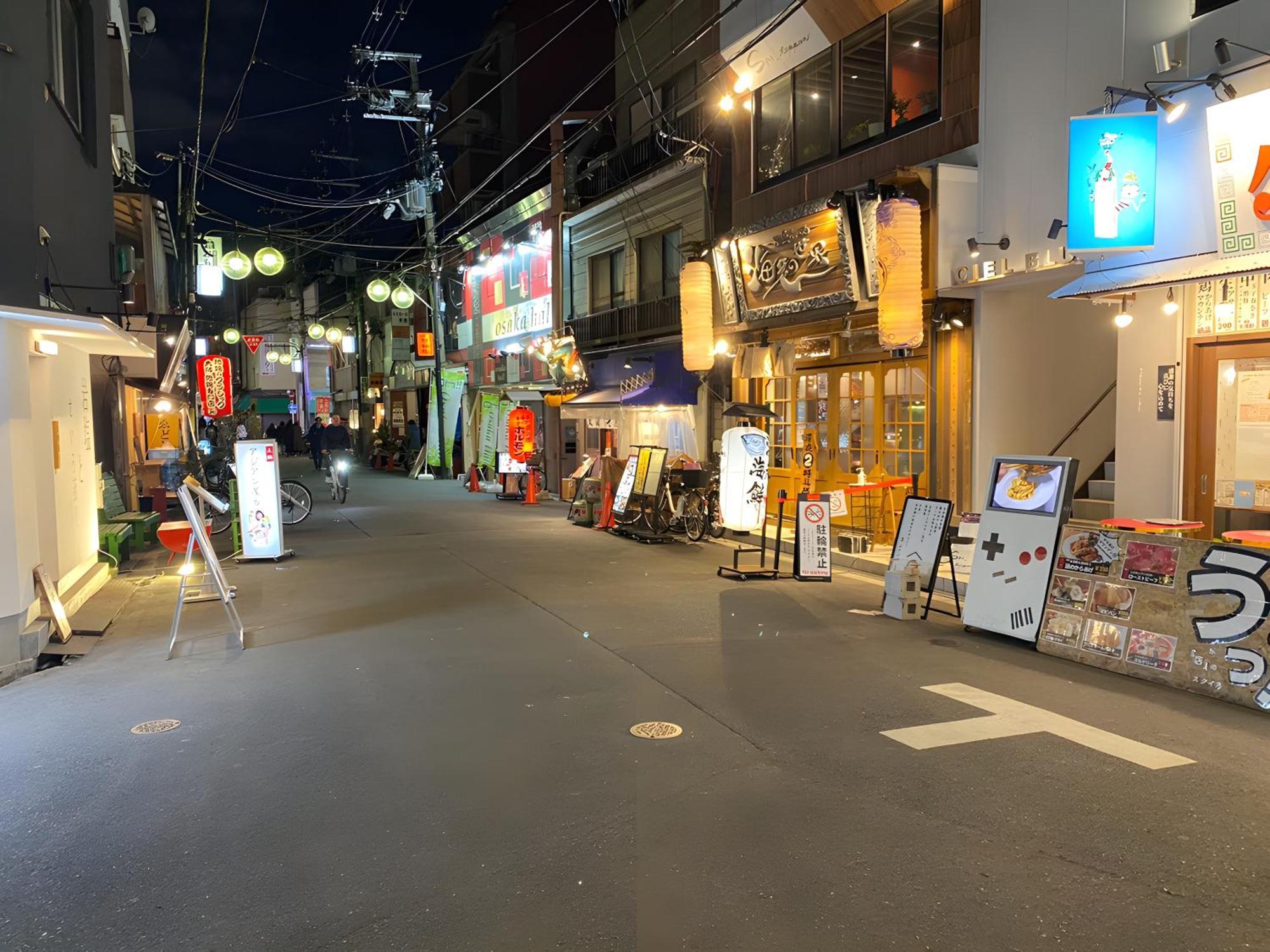 Renewal 天神橋筋六丁目駅徒歩2分 屋上テラス付き一軒家 天満居酒屋街2分 梅田10分 難波15分 Villa Осака Екстериор снимка